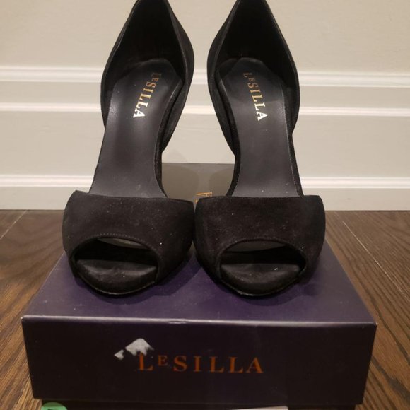 Le Silla spiral heel textured pumps - Picture 3 of 3